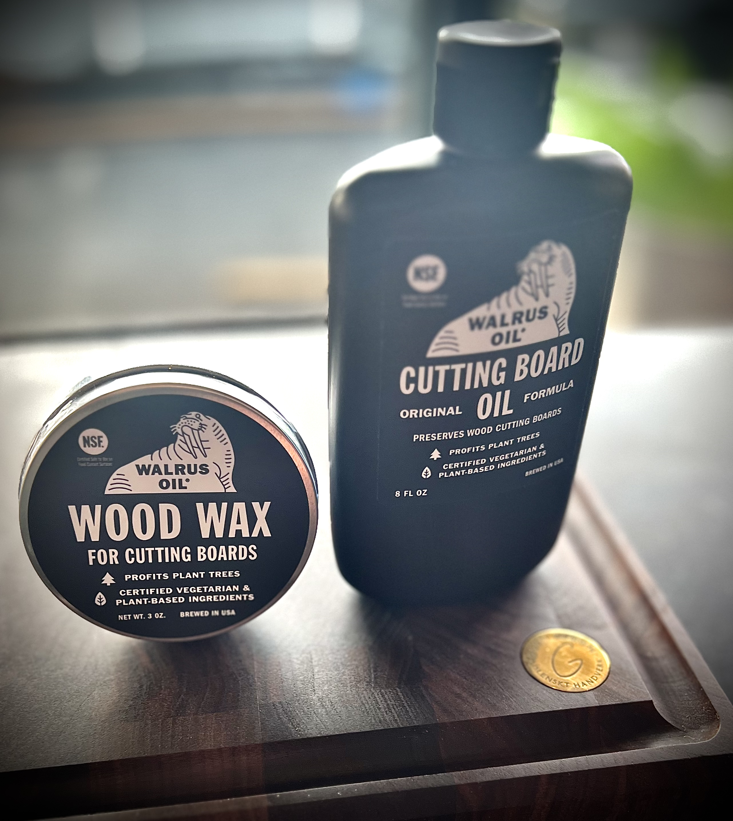 Olía og vax viðhaldspakki