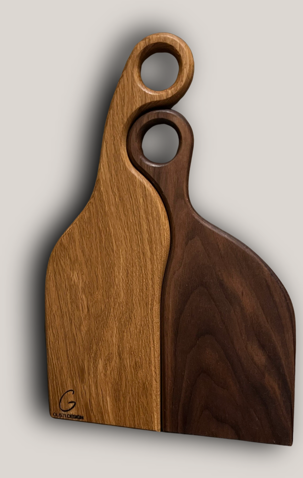 Ástarbretti eik og hnota