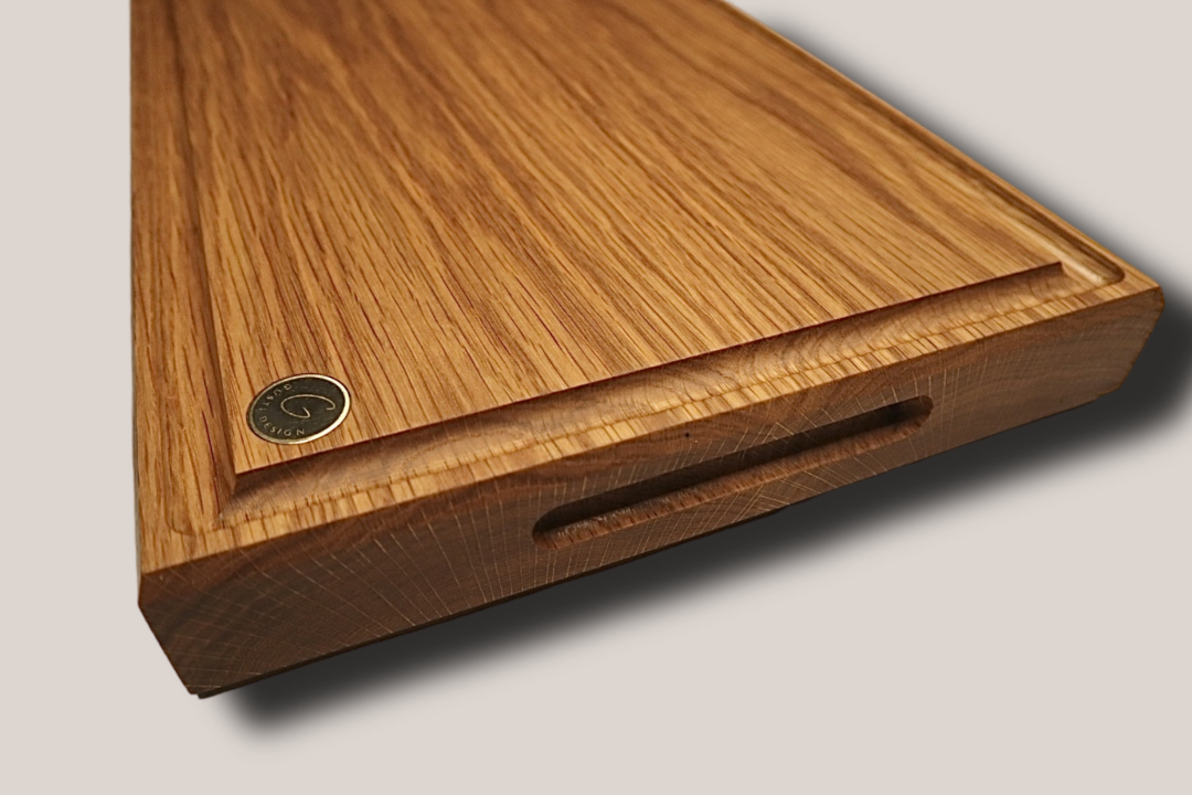 Hefðbundið skurðarbretti Eik