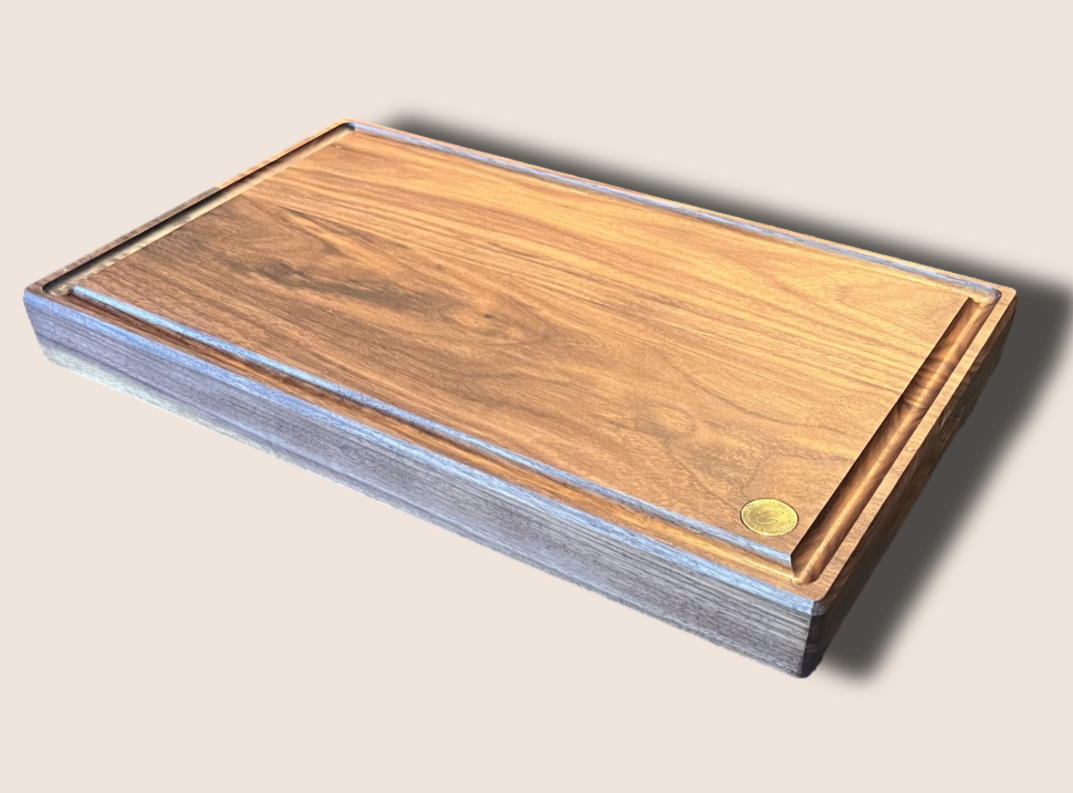 Hefðbundið skurðarbretti hnota